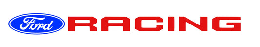 Ford Racing rear-window vinyl decal