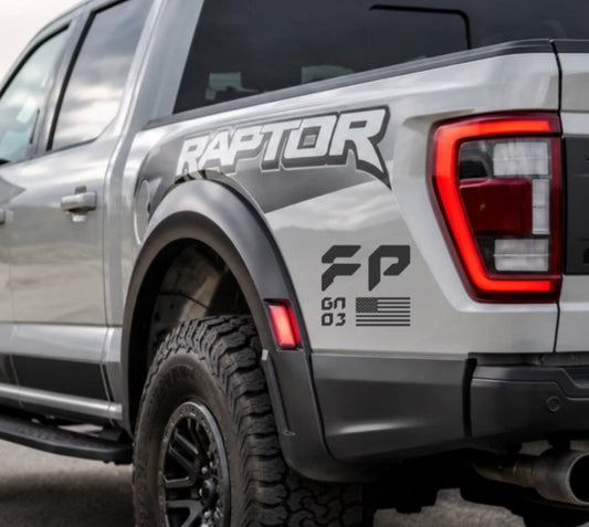 Ford Raptor FP decal pair product image 2