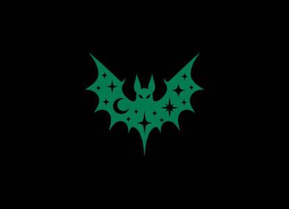 Celestial bat vinyl decal product image 10