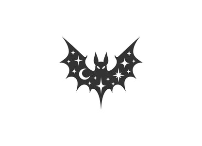 Celestial bat vinyl decal product image 3