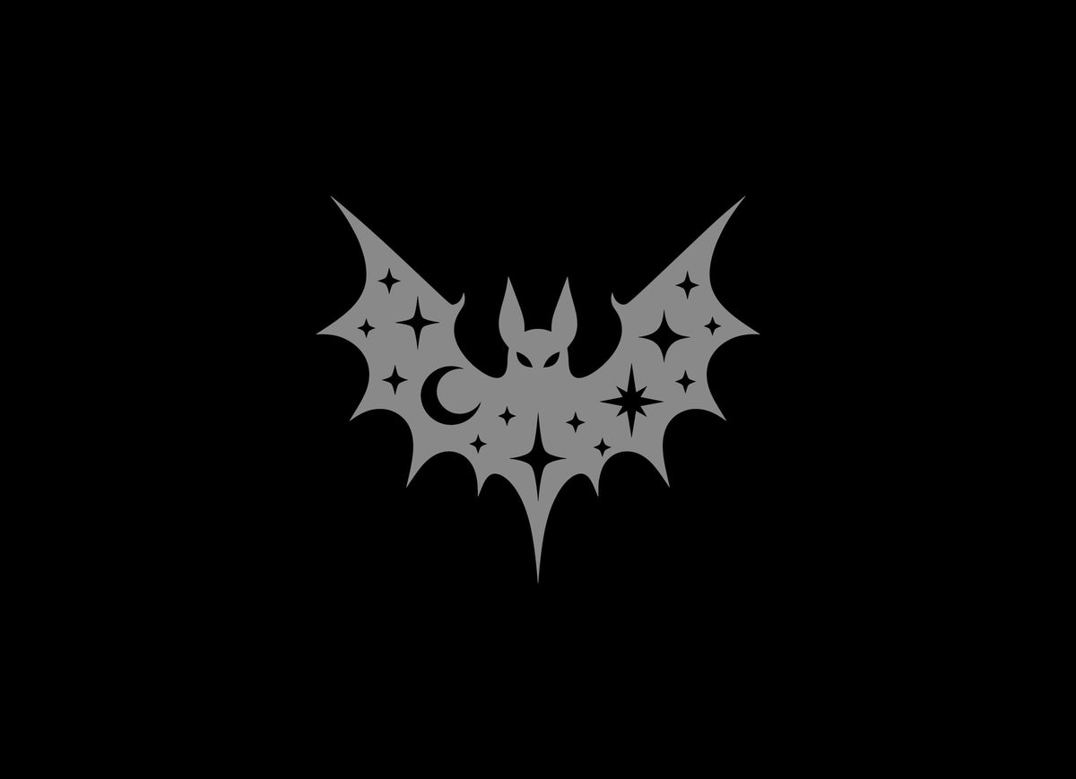 Celestial bat vinyl decal product image 6