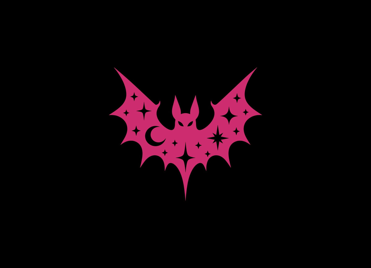 Celestial bat vinyl decal product image 8