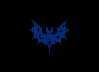 Celestial bat vinyl decal product image 9