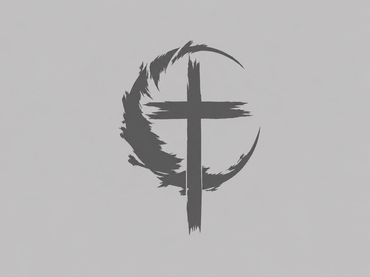 Crescent Christian decal product image