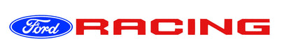 Ford Racing rear-window vinyl decal