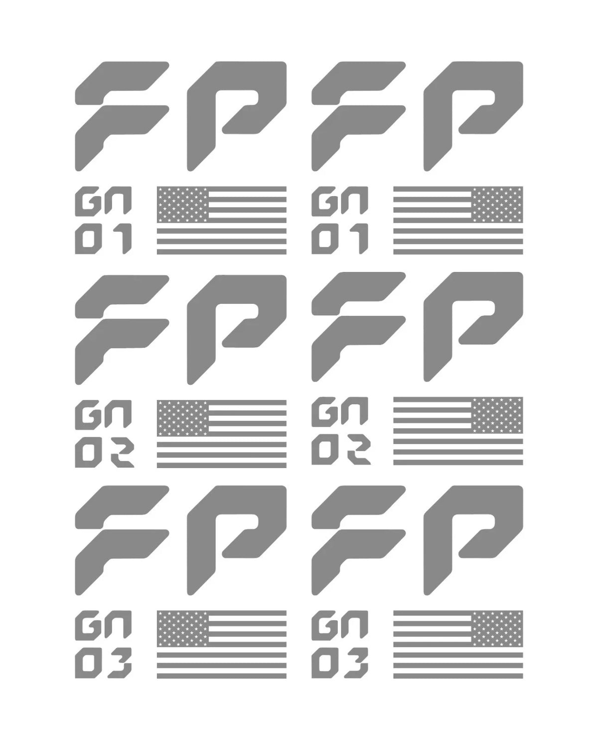 Ford Raptor FP decal pair product image 10