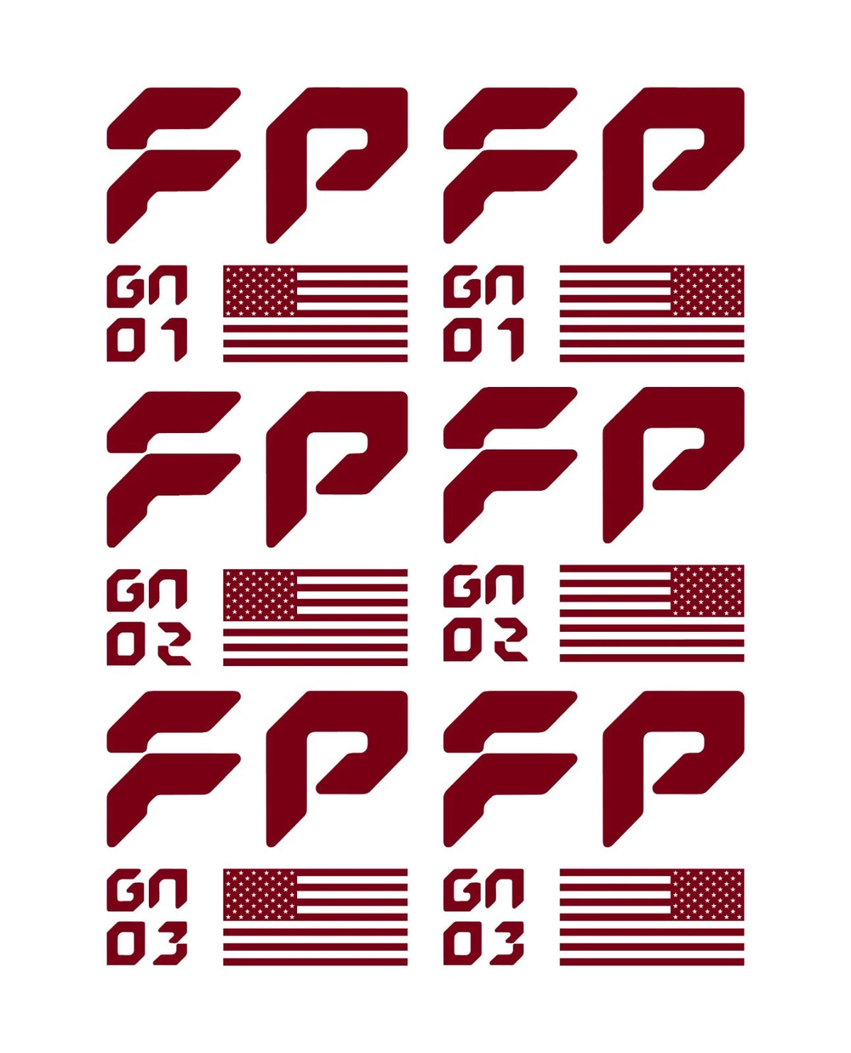 Ford Raptor FP decal pair product image 13