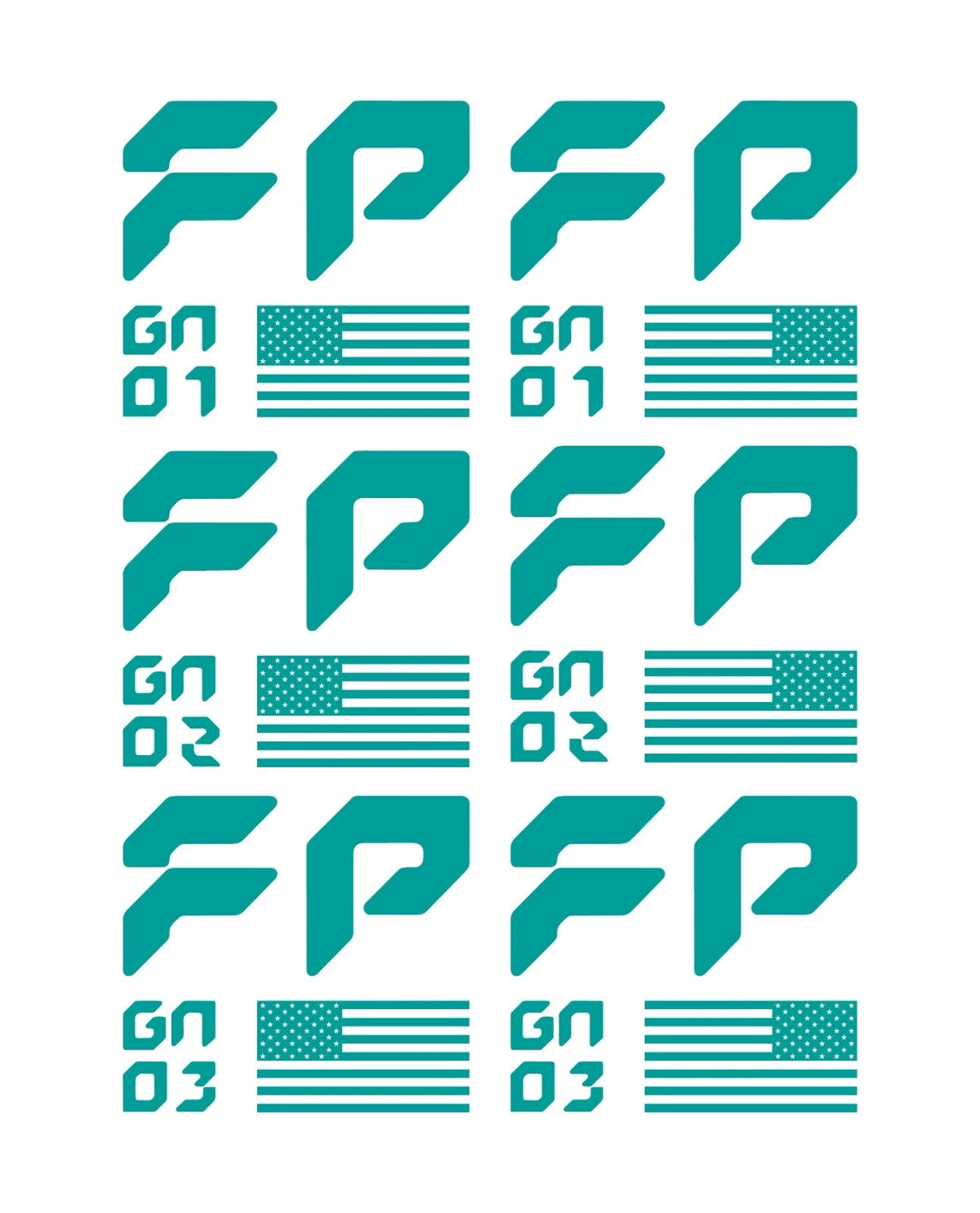 Ford Raptor FP decal pair product image 15
