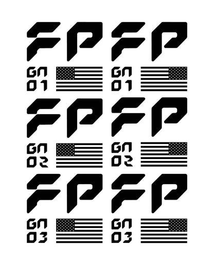 Ford Raptor FP decal pair product image 3
