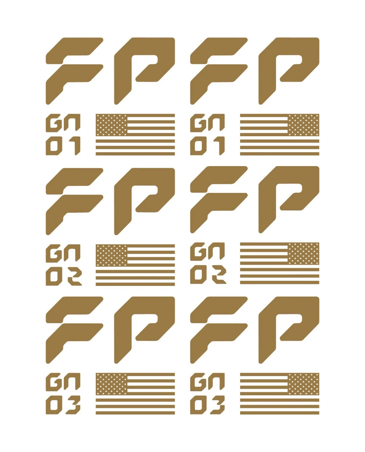 Ford Raptor FP decal pair product image 5