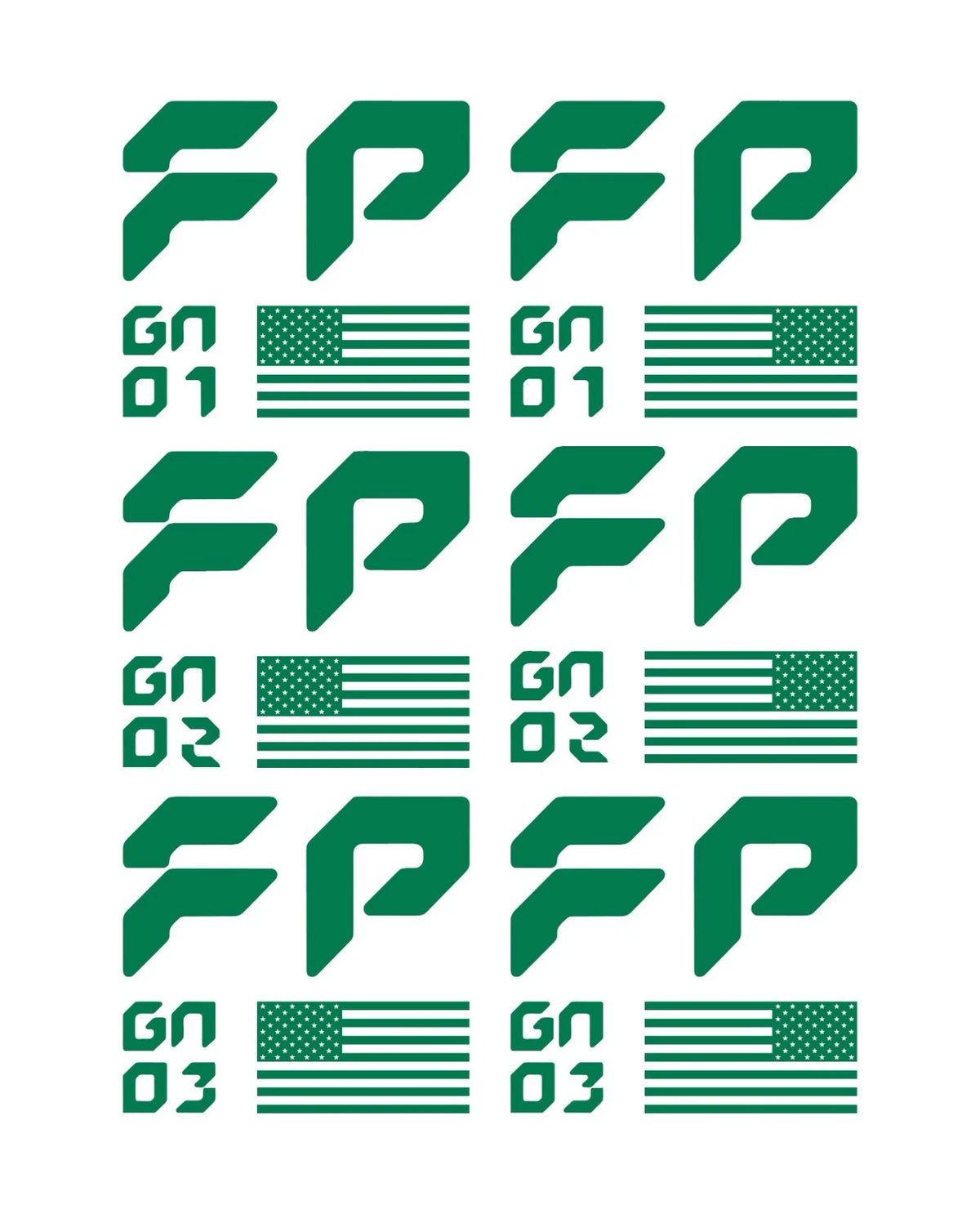 Ford Raptor FP decal pair product image 6