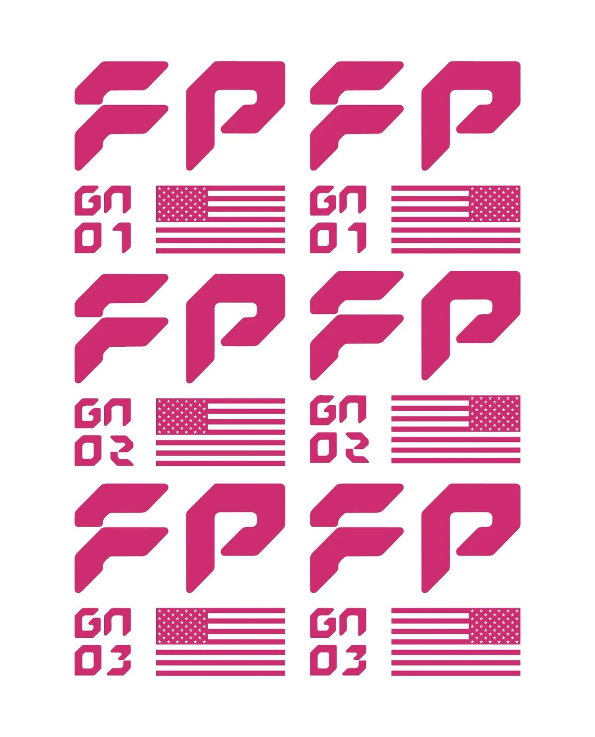 Ford Raptor FP decal pair product image 8