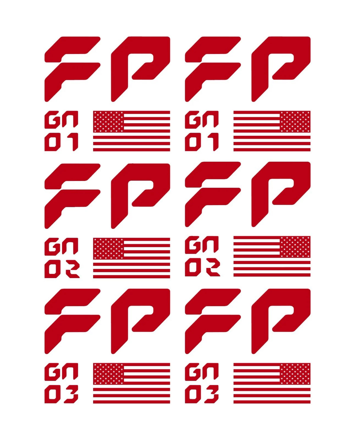 Ford Raptor FP decal pair product image 9
