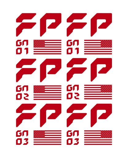 Ford Raptor FP decal pair product image 9