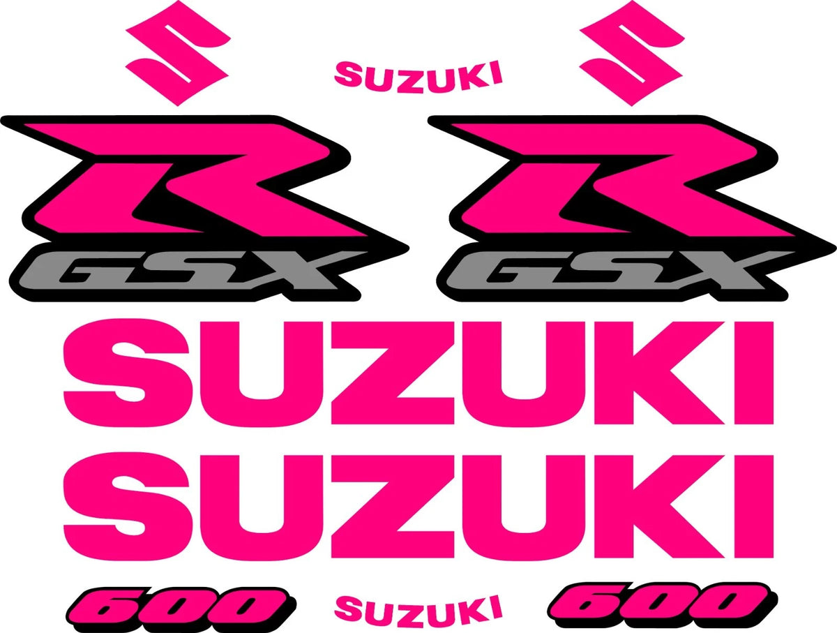 Suzuki GSXR motorcycle decal kit product image 10