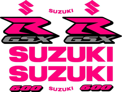 Suzuki GSXR motorcycle decal kit product image 10