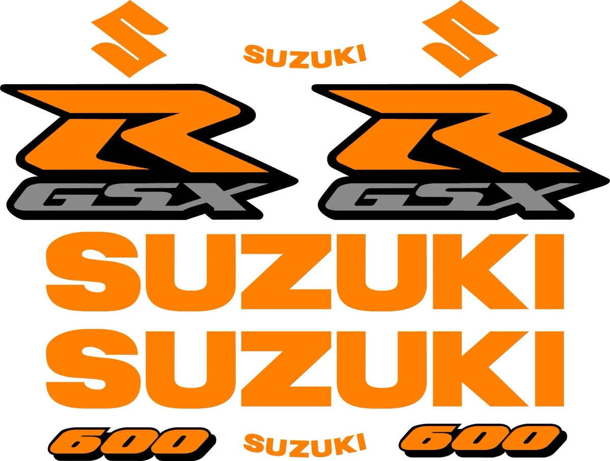 Suzuki GSXR motorcycle decal kit product image 11
