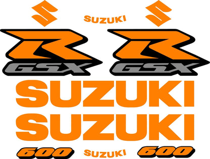 Suzuki GSXR motorcycle decal kit product image 11