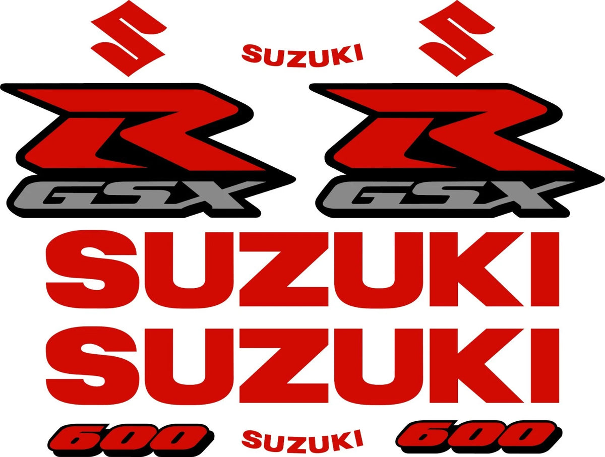 Suzuki GSXR motorcycle decal kit product image 12