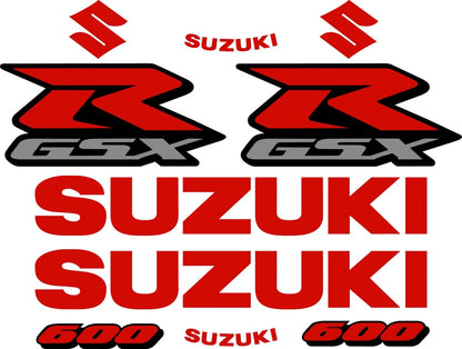 Suzuki GSXR motorcycle decal kit product image 12