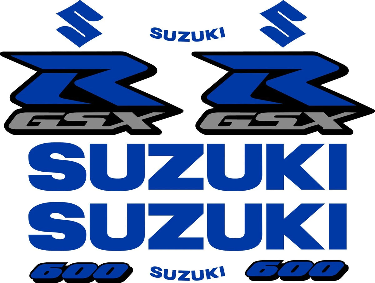 Suzuki GSXR motorcycle decal kit product image 13
