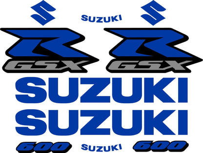 Suzuki GSXR motorcycle decal kit product image 13