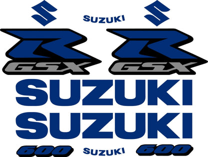Suzuki GSXR motorcycle decal kit product image 14