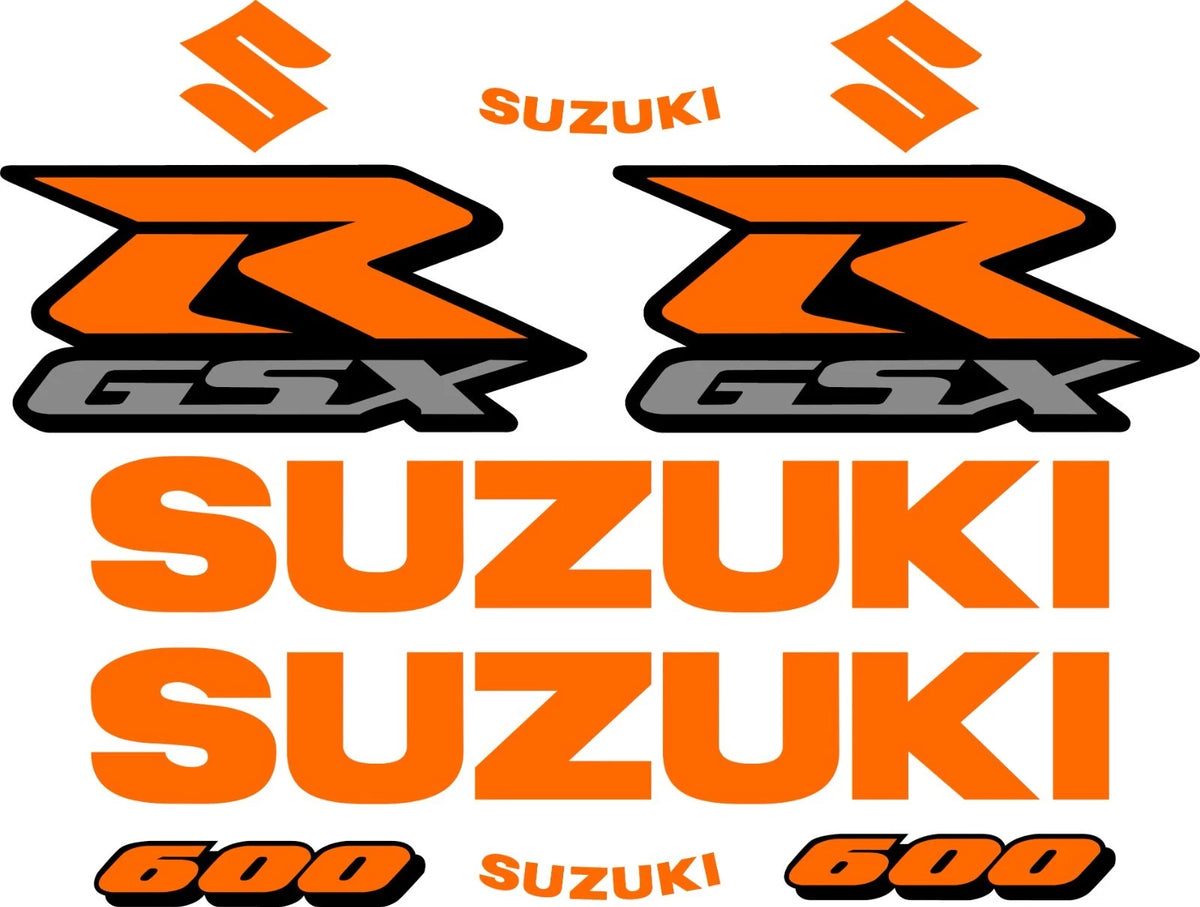 Suzuki GSXR motorcycle decal kit product image 15