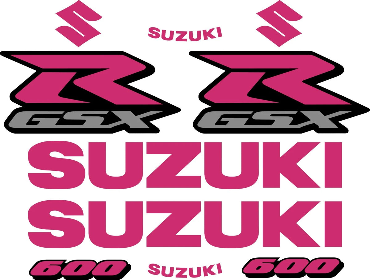 Suzuki GSXR motorcycle decal kit product image 16