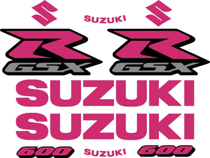 Suzuki GSXR motorcycle decal kit product image 16