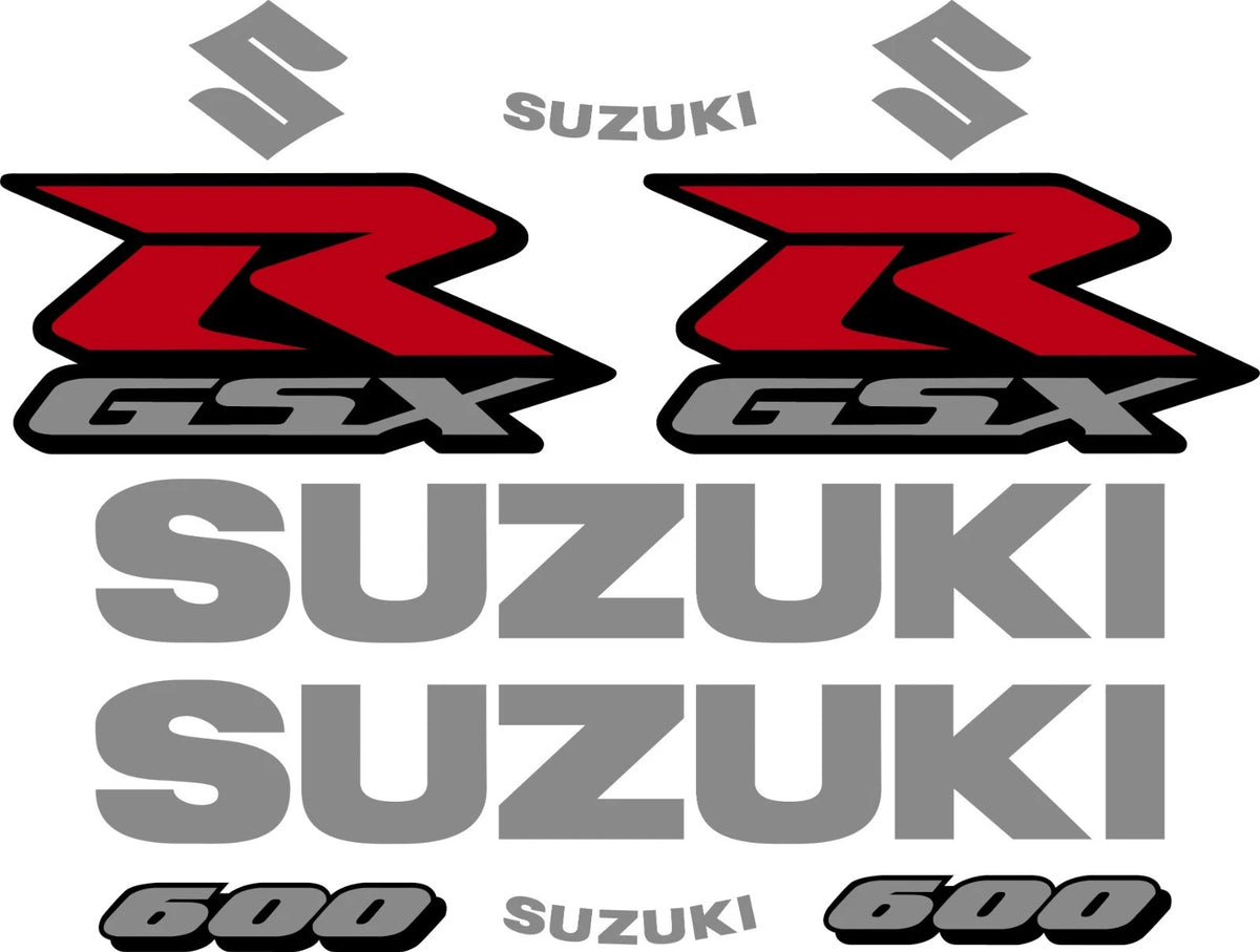 Suzuki GSXR motorcycle decal kit product image 17