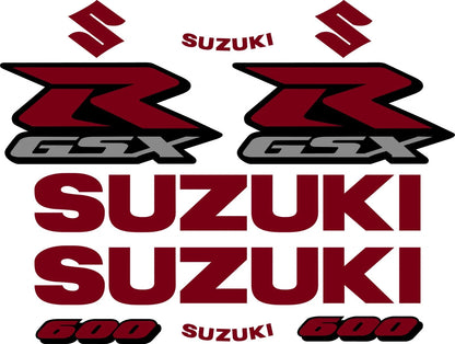 Suzuki GSXR motorcycle decal kit product image 18