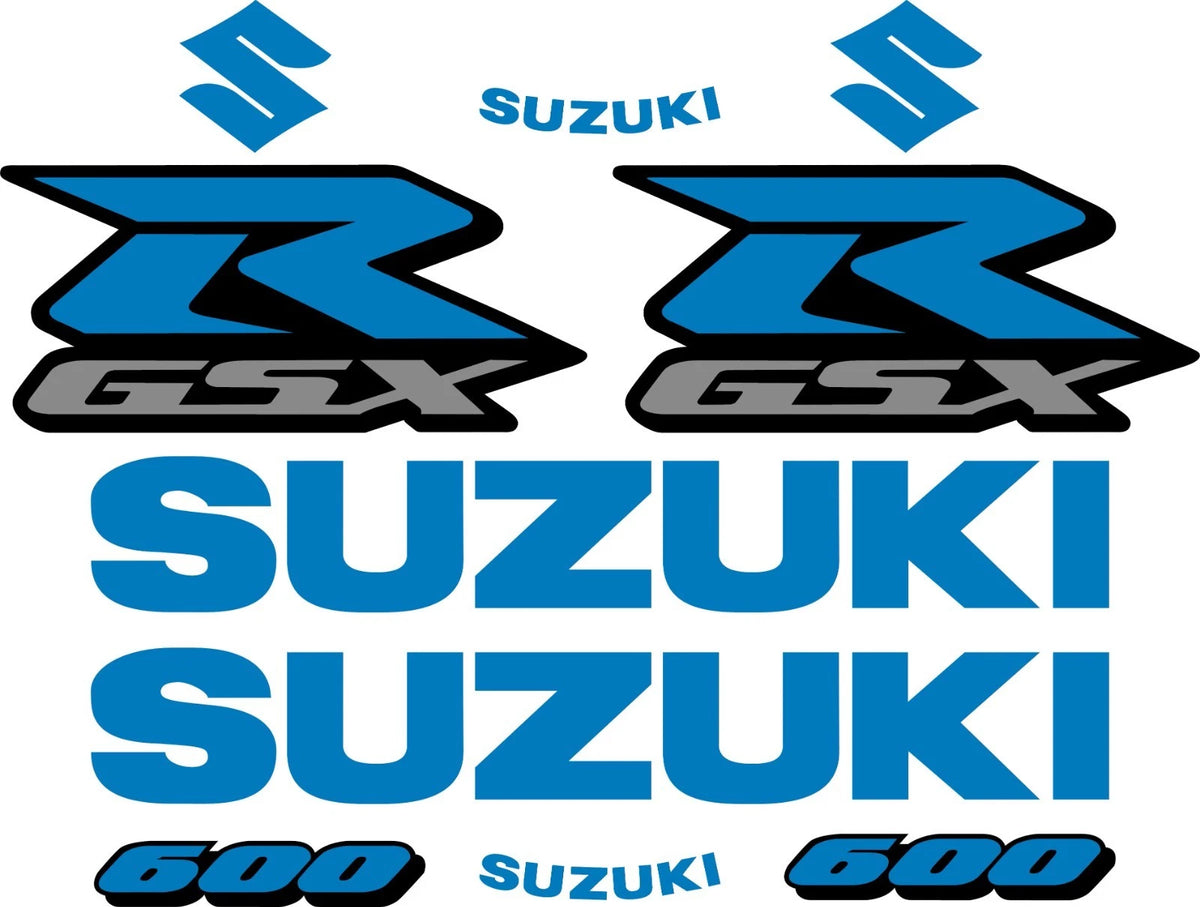 Suzuki GSXR motorcycle decal kit product image 22
