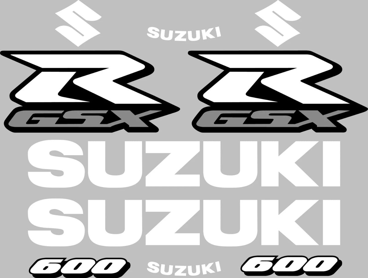 Suzuki GSXR motorcycle decal kit product image 6