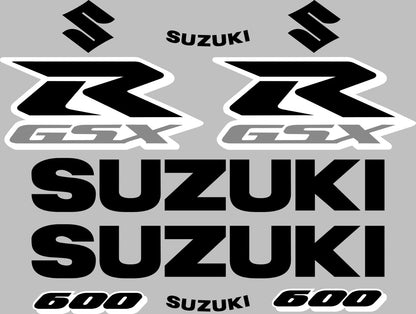 Suzuki GSXR motorcycle decal kit product image 7