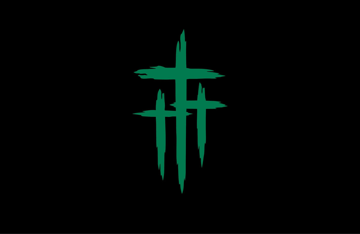 Three crosses faith vinyl decal product image 6