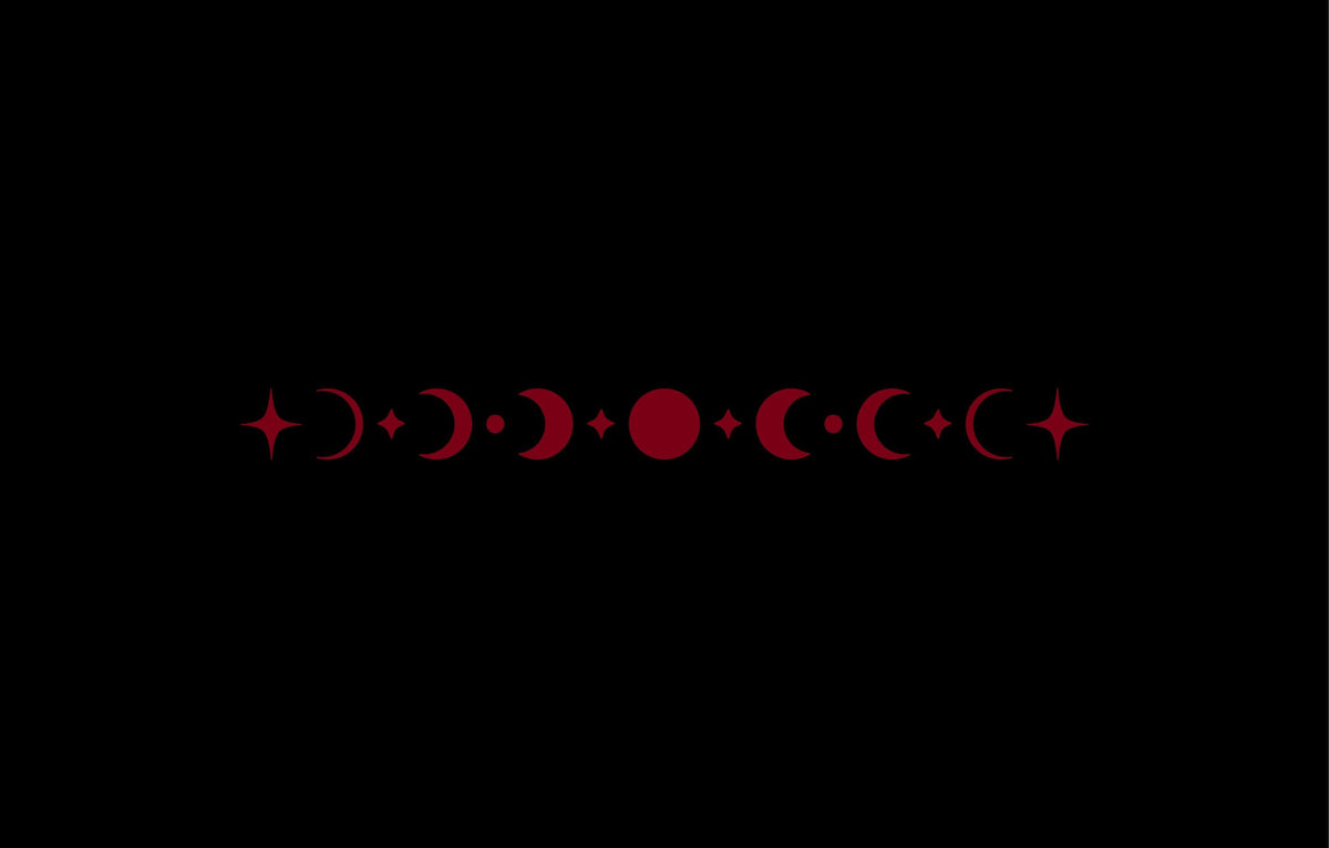 Celestial moon phase vinyl decal product image 6