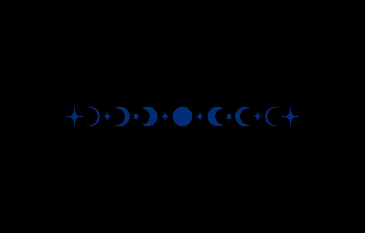 Celestial moon phase vinyl decal product image 7
