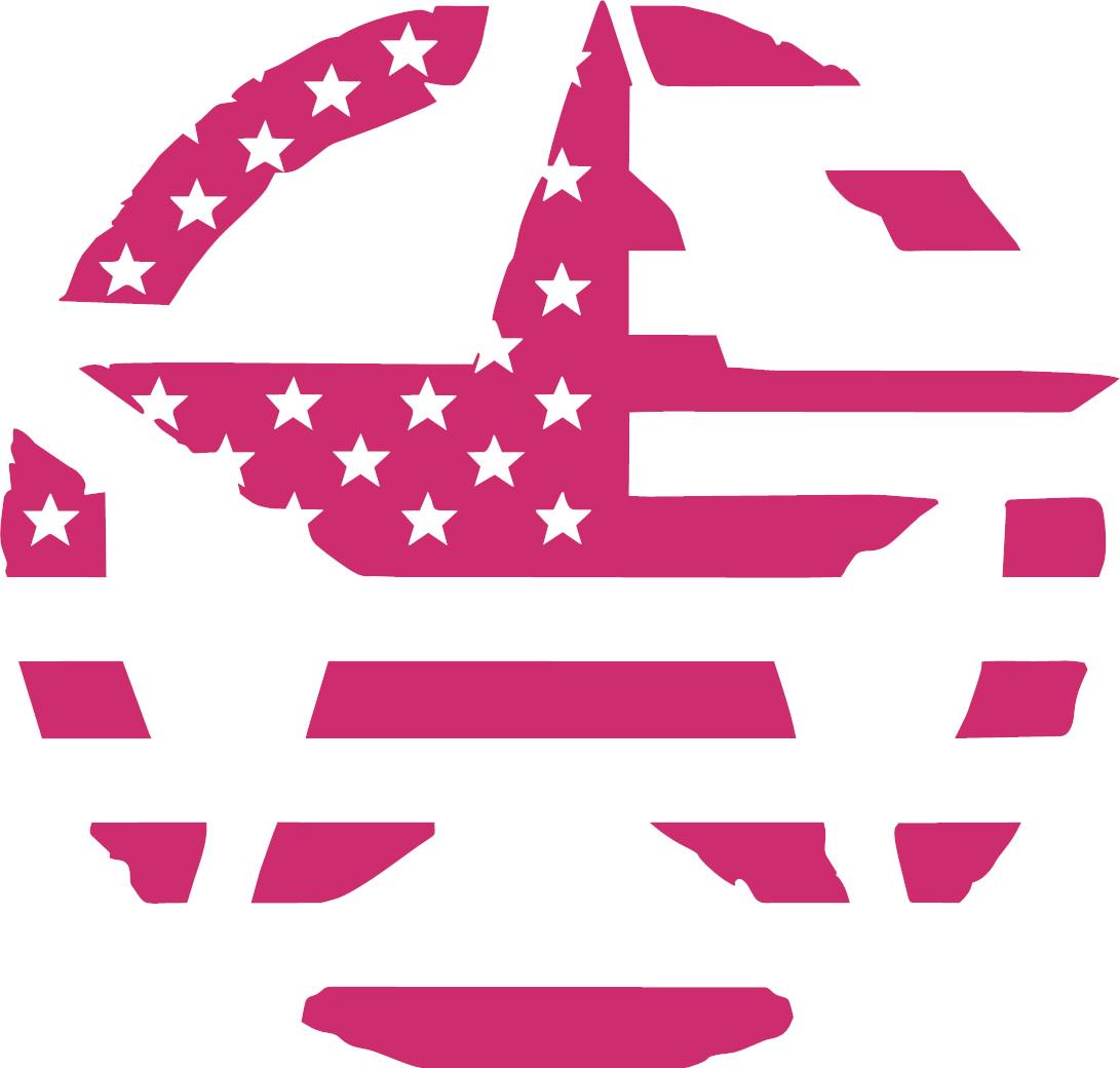 Distressed military star decal example