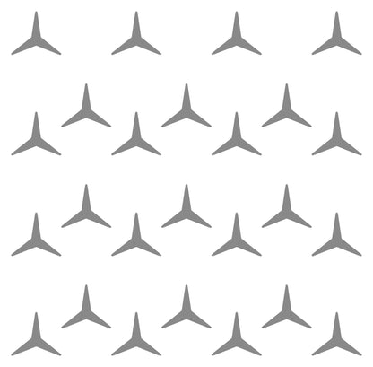 Mercedes Star Pattern Decal