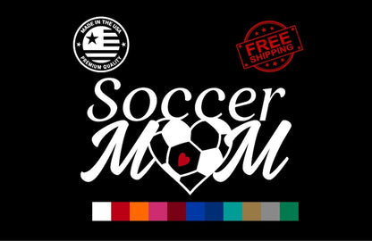 Soccer Mom vinyl decal product image 1