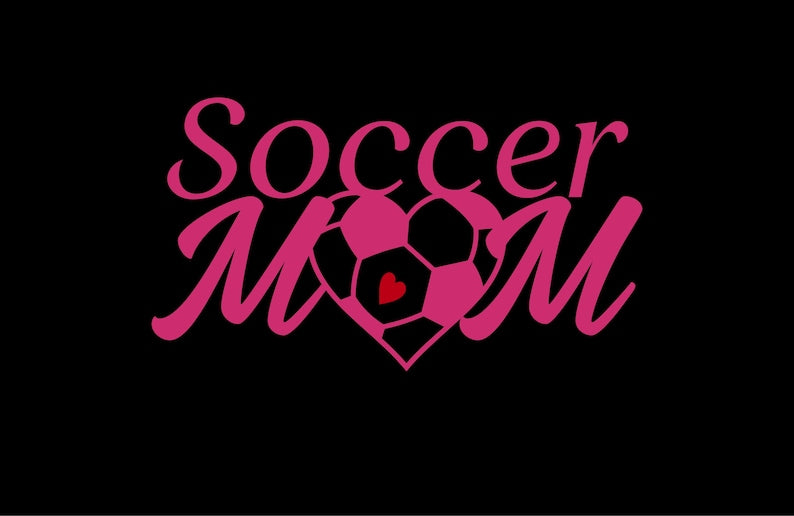 Soccer Mom vinyl decal product image 11