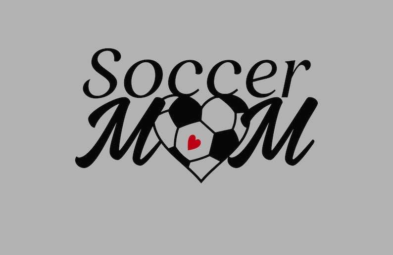 Soccer Mom vinyl decal product image 2