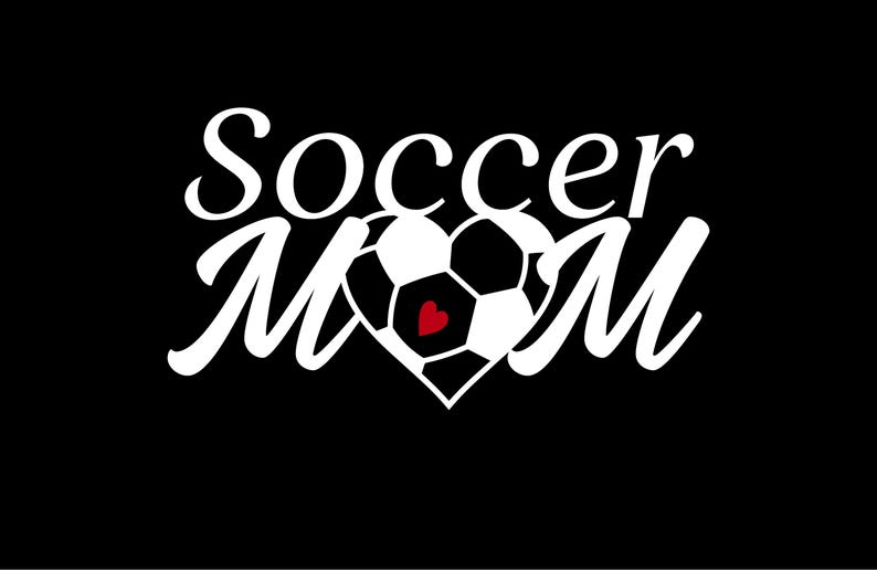 Soccer Mom vinyl decal product image 3