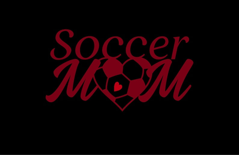 Soccer Mom vinyl decal product image 5