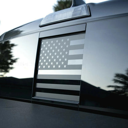2 American Flag Vinyl Decals – Forward & Reverse USA Flag Set