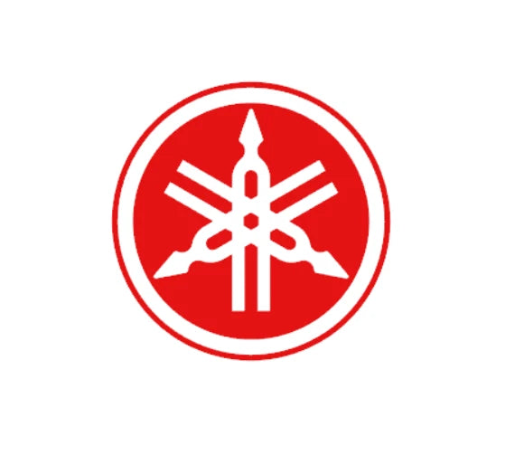 Yamaha logo vinyl decal example