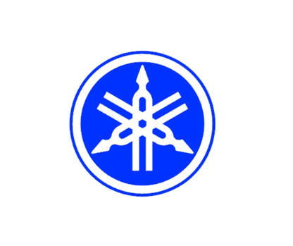 Yamaha logo vinyl decal example