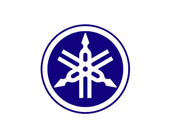 Yamaha logo vinyl decal example