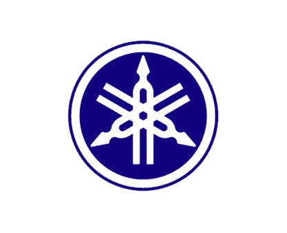 Yamaha logo vinyl decal example